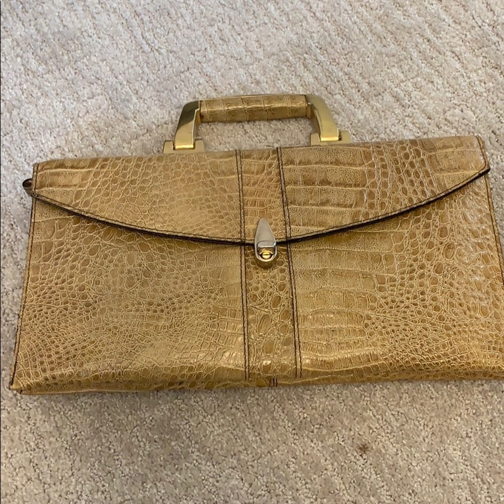Vintage Amelia Berko Genuine Leather Handbag